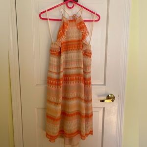 Sherbet patterned strappy dress